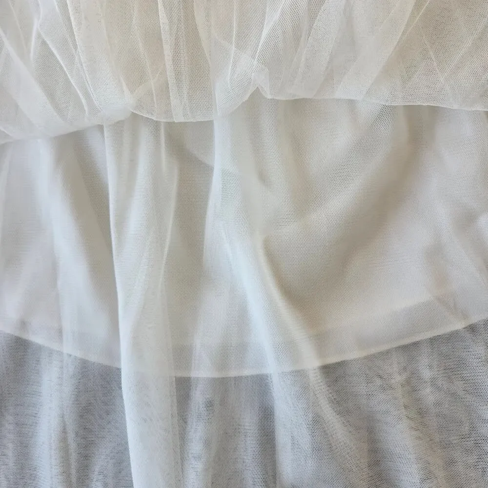 J. Crew Girls' Pleated Midi Skirt in Tulle Size XL NWOT